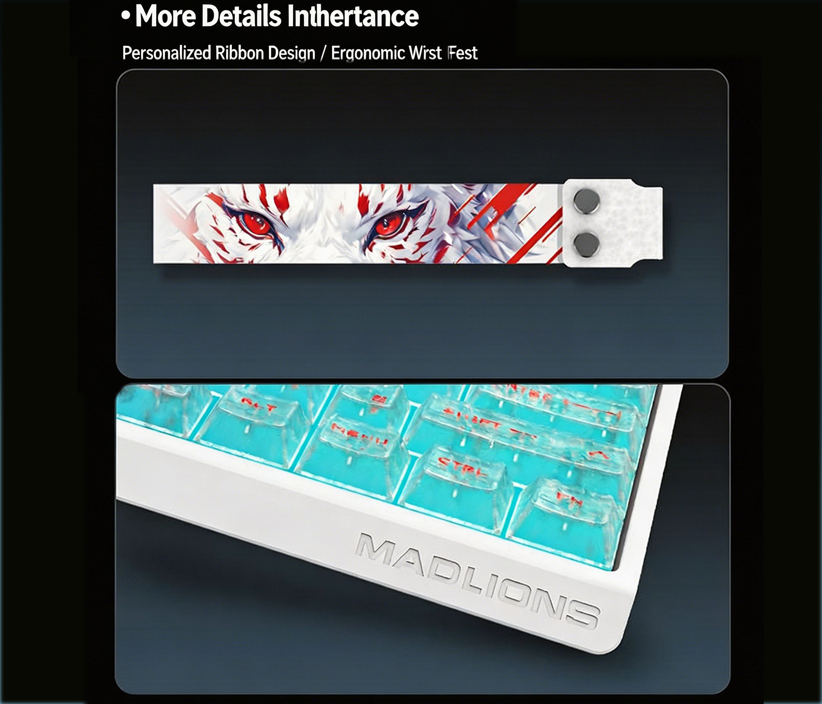 mad60v2-balck Hall Effect Keyboard