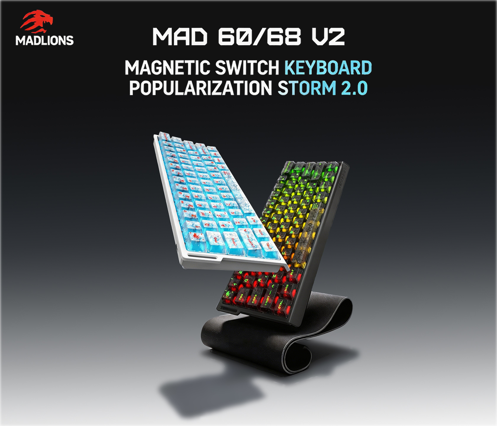 mad60v2-balck Hall Effect Keyboard
