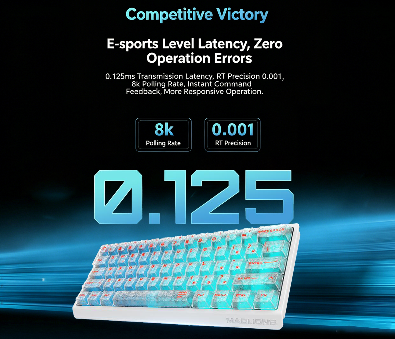 mad60v2-balck Hall Effect Keyboard