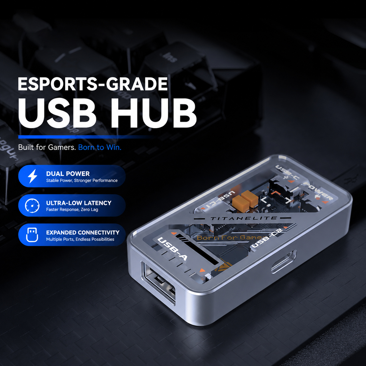 MADLIONS USB Hub